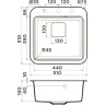 Мойка OMOIKIRI TASOGARE 51-DC Artgranit/темный шоколад 4993741